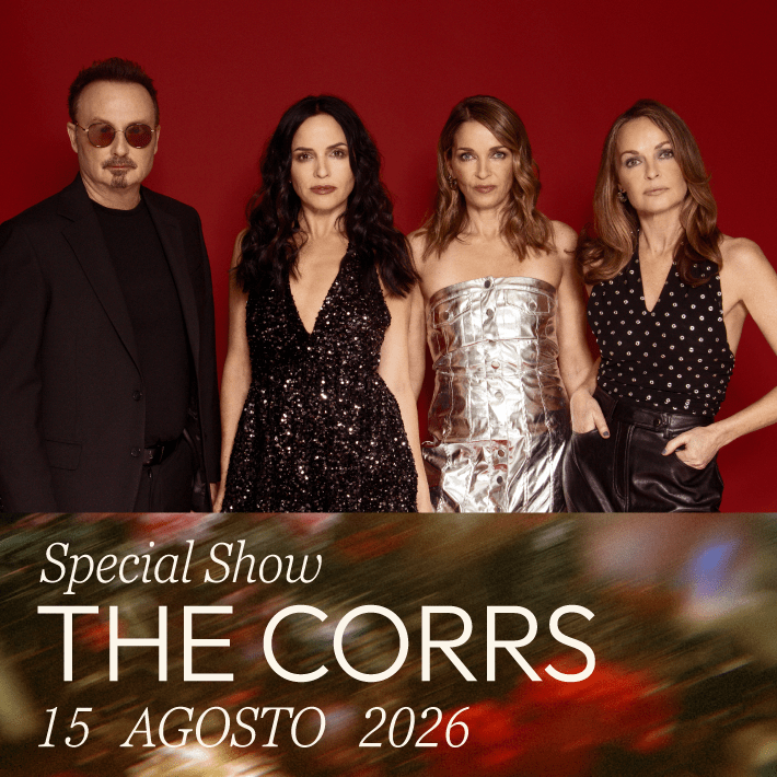 Promotional poster for The Corrs at Es Jardí on 15 August 2026.